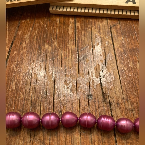 PINK Pearl Necklace 18”-20” Graduated Strand from QVC Besutiful - Picture 5 of 5